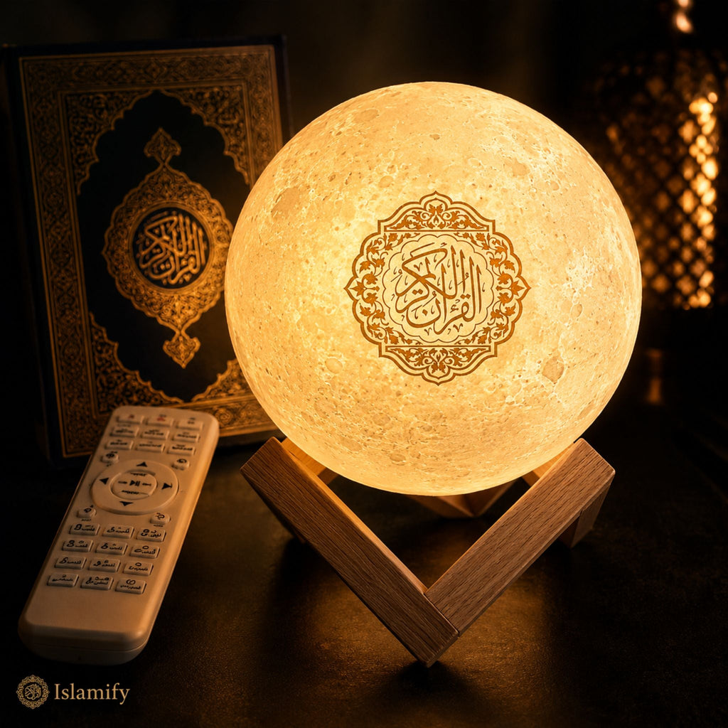 Quran Speaker - Moon Lamp