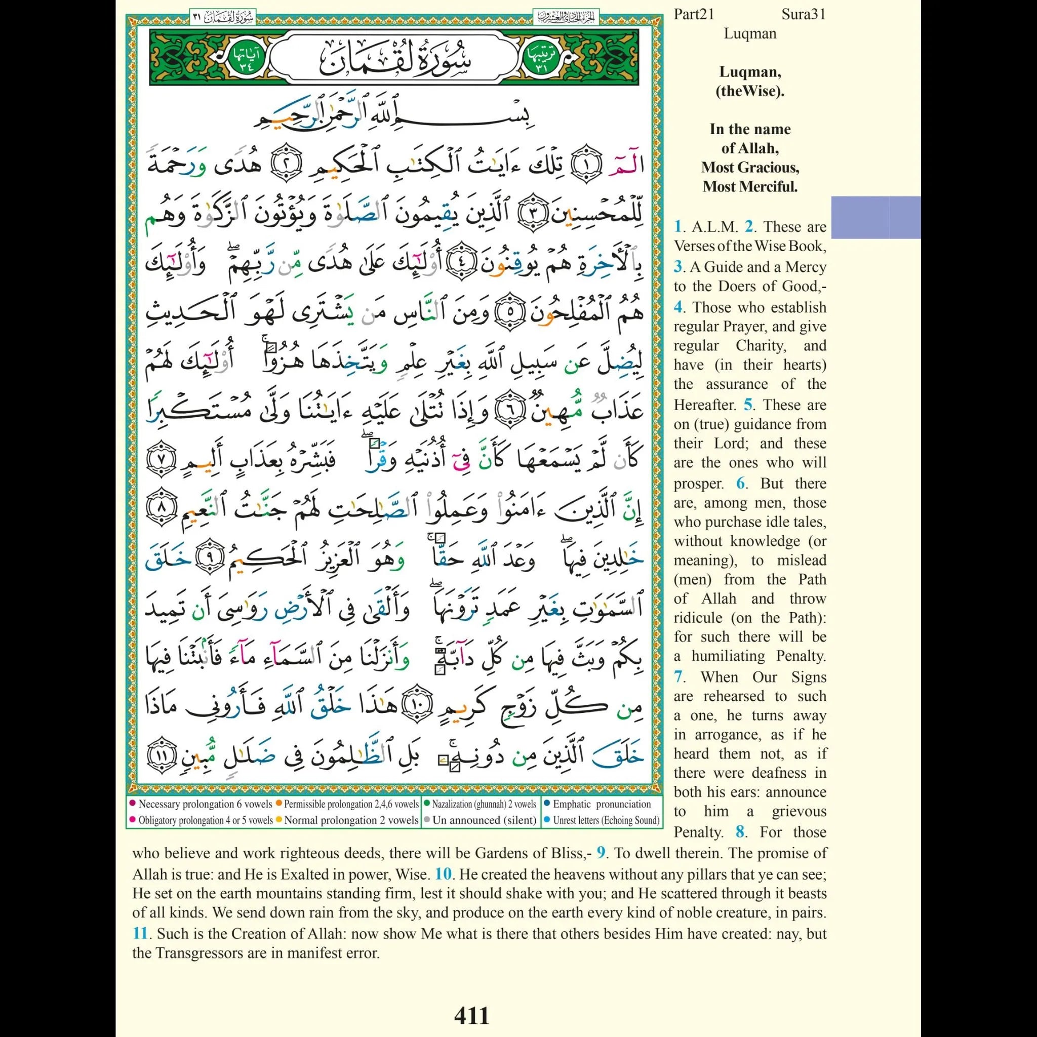 eBook Version Quran Transliteration + Translation